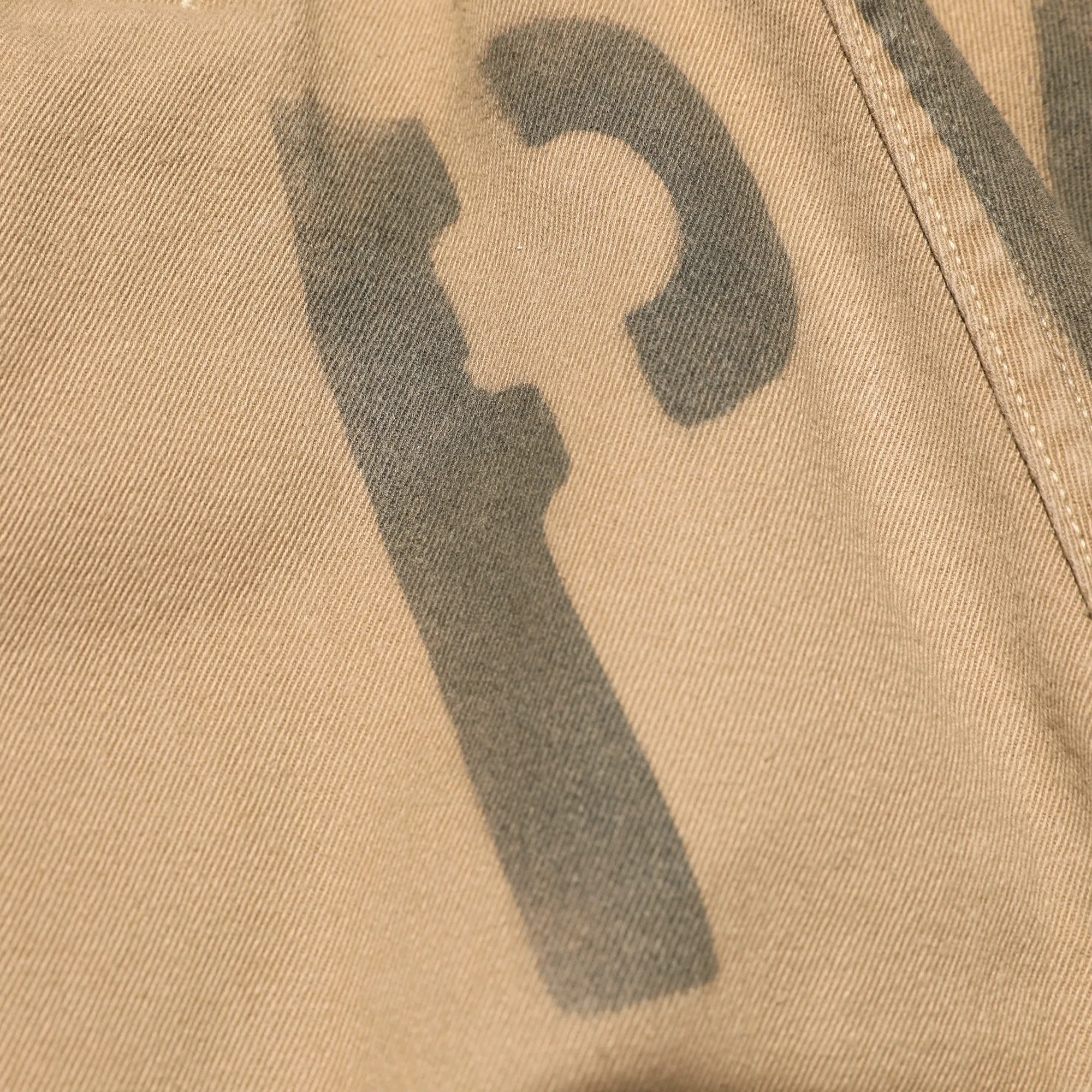 41 Khaki Last Resort Chino Cloth Stencil【AG94341B】