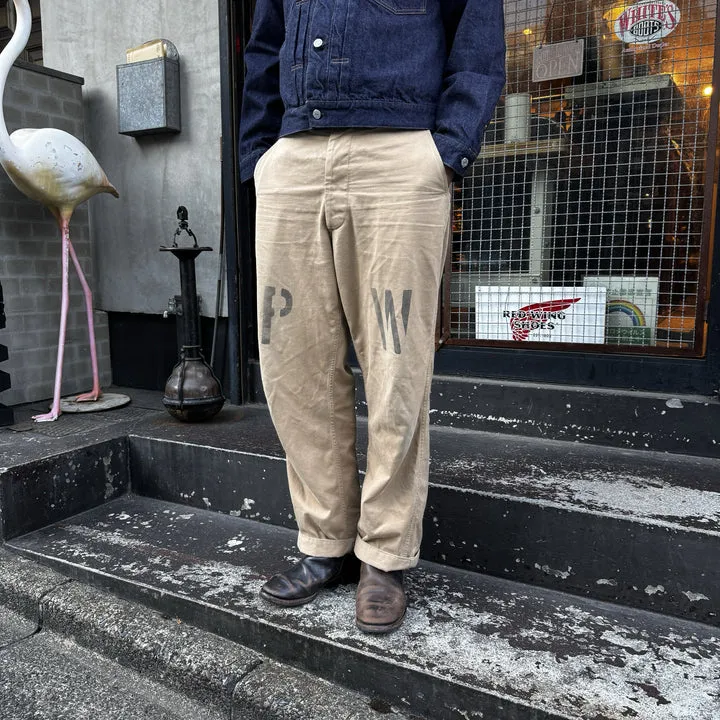 41 Khaki Last Resort Chino Cloth Stencil【AG94341B】