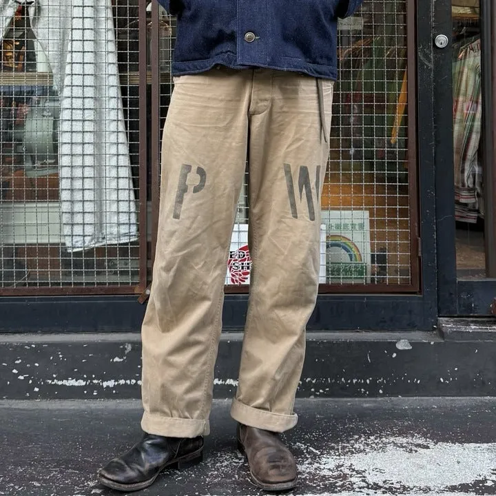 41 Khaki Last Resort Chino Cloth Stencil【AG94341B】