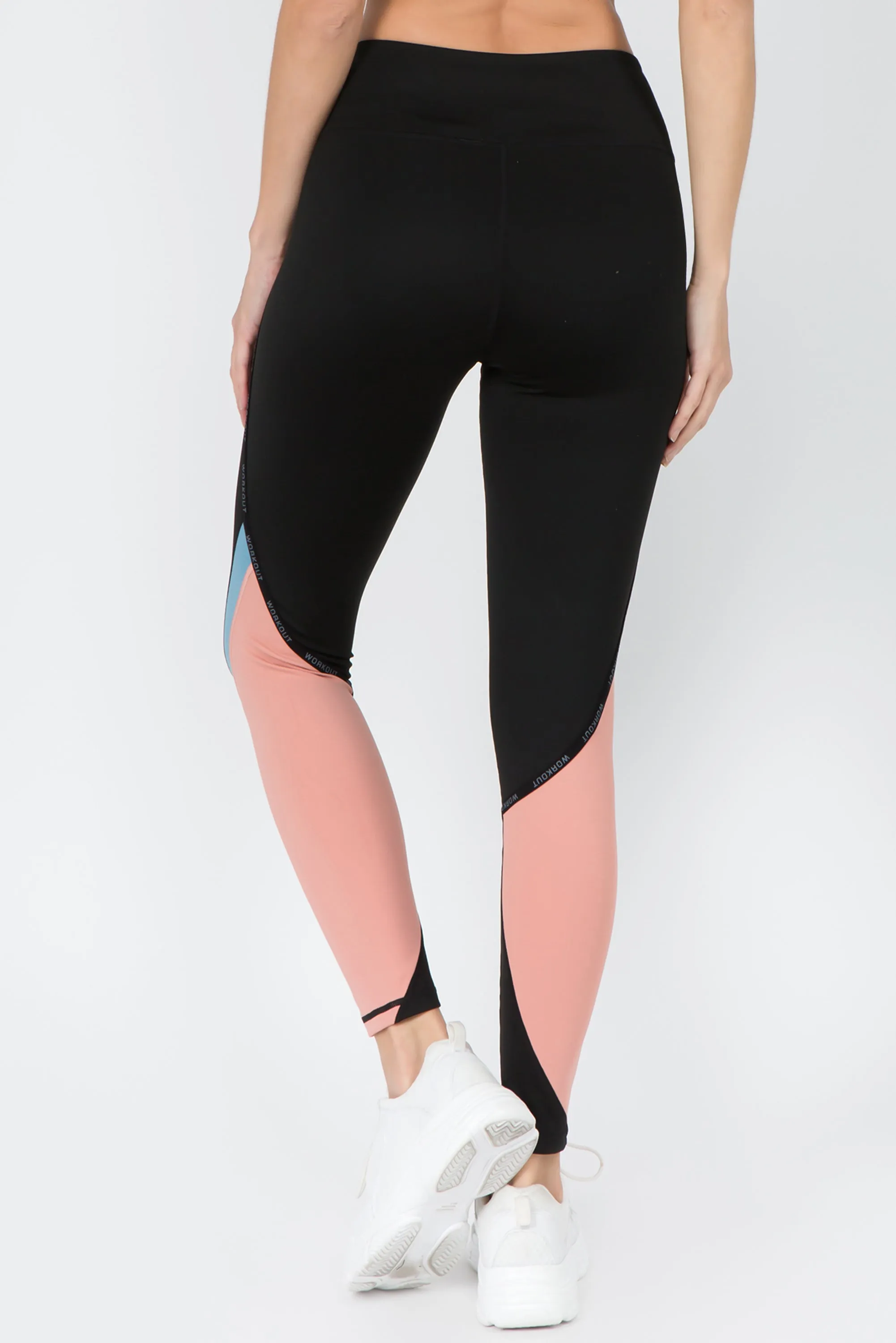 Active Color Block Detail Workout Legging