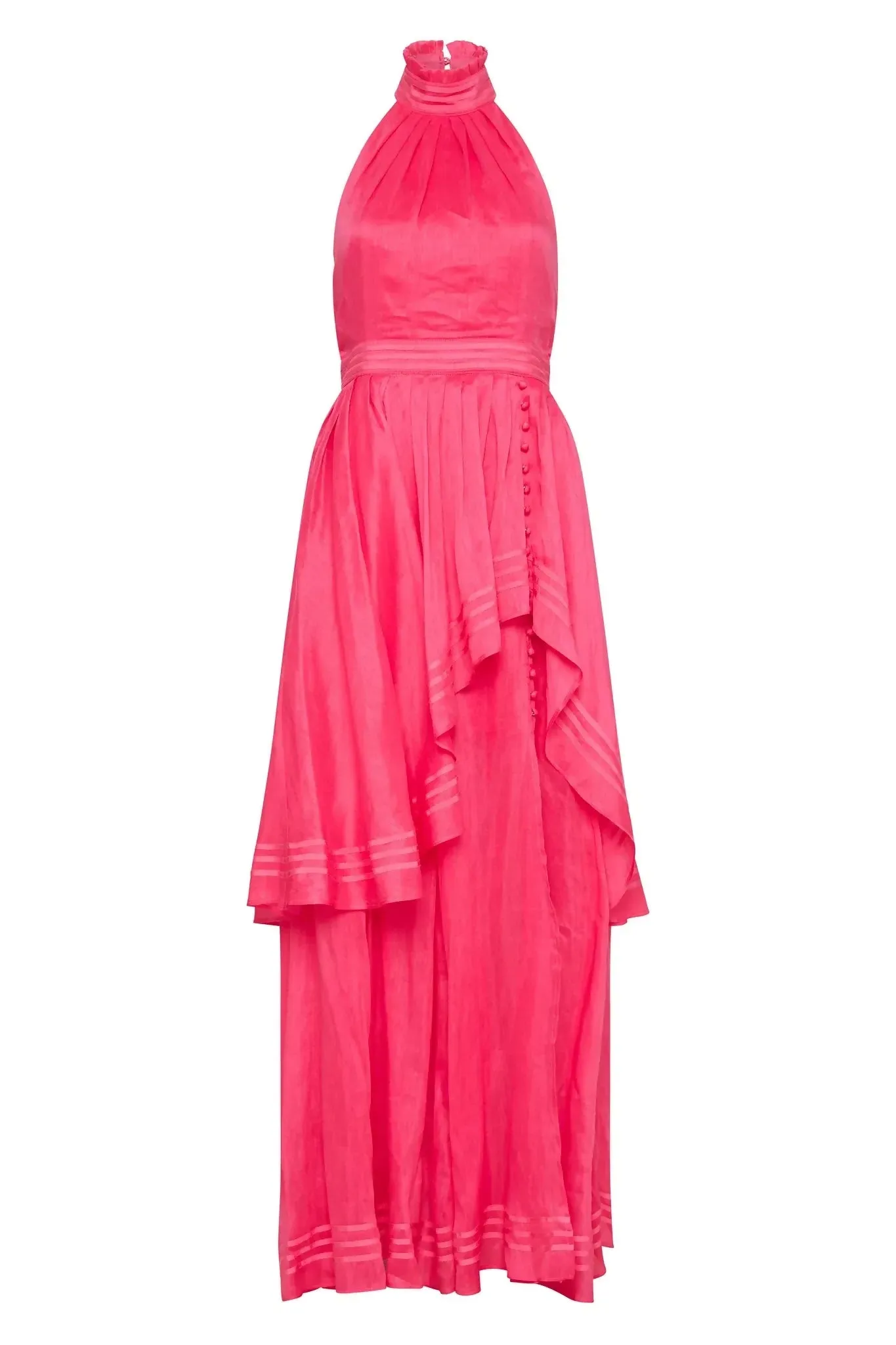 Aje Sienna Maxi Dress Pink Size 8