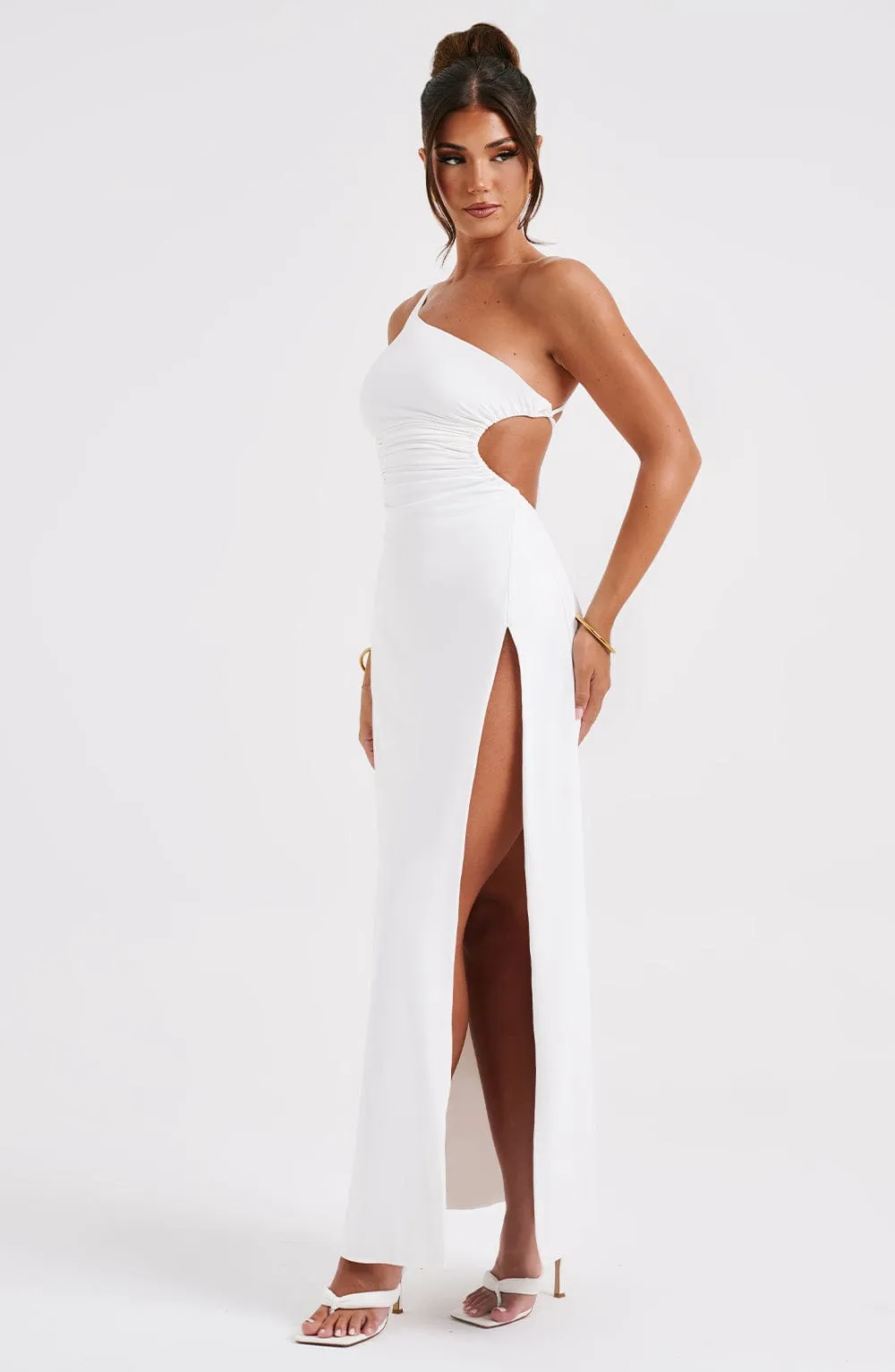 Alecia Maxi Dress - White