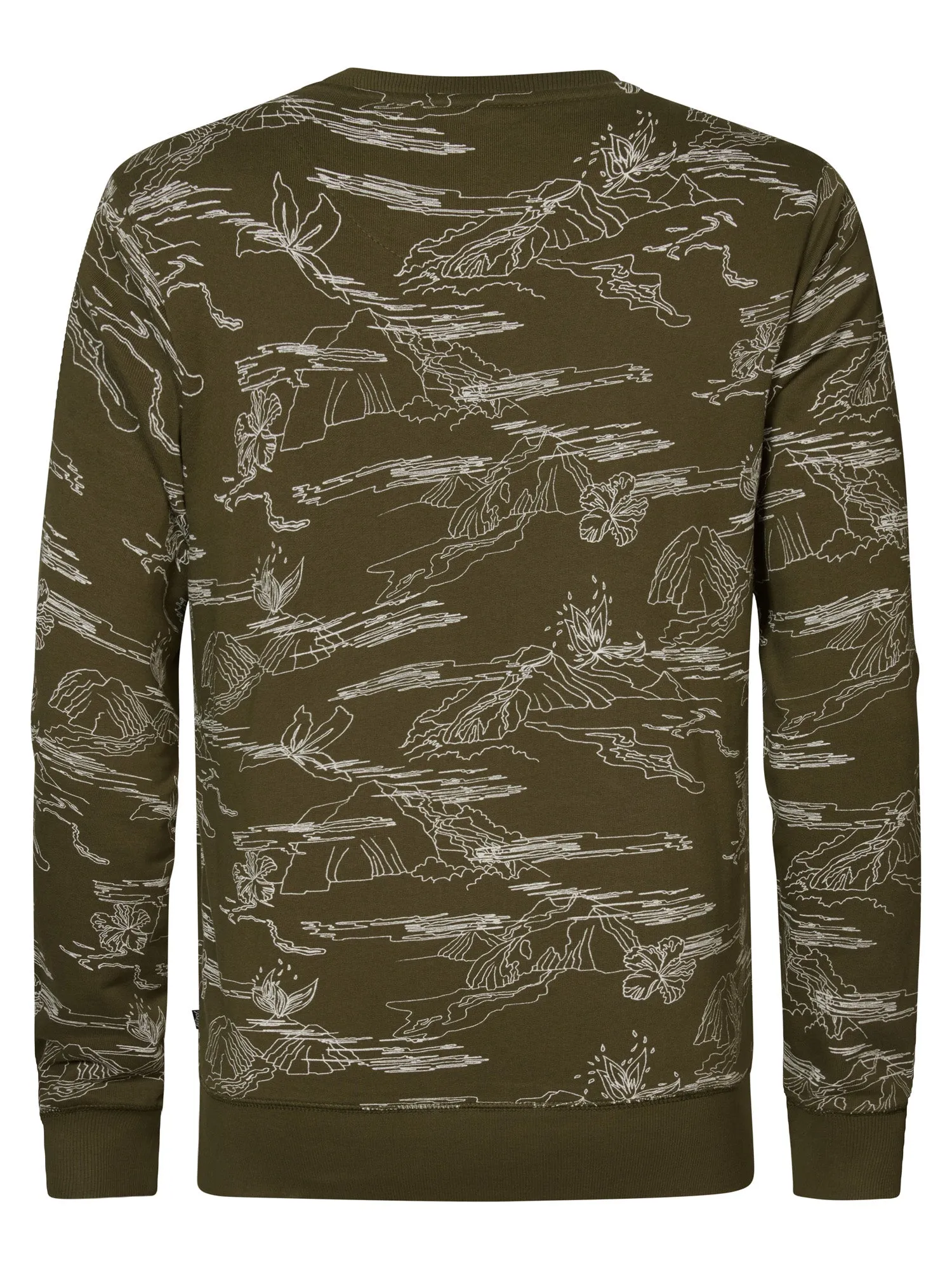 All-over Print Sweater Seafarer