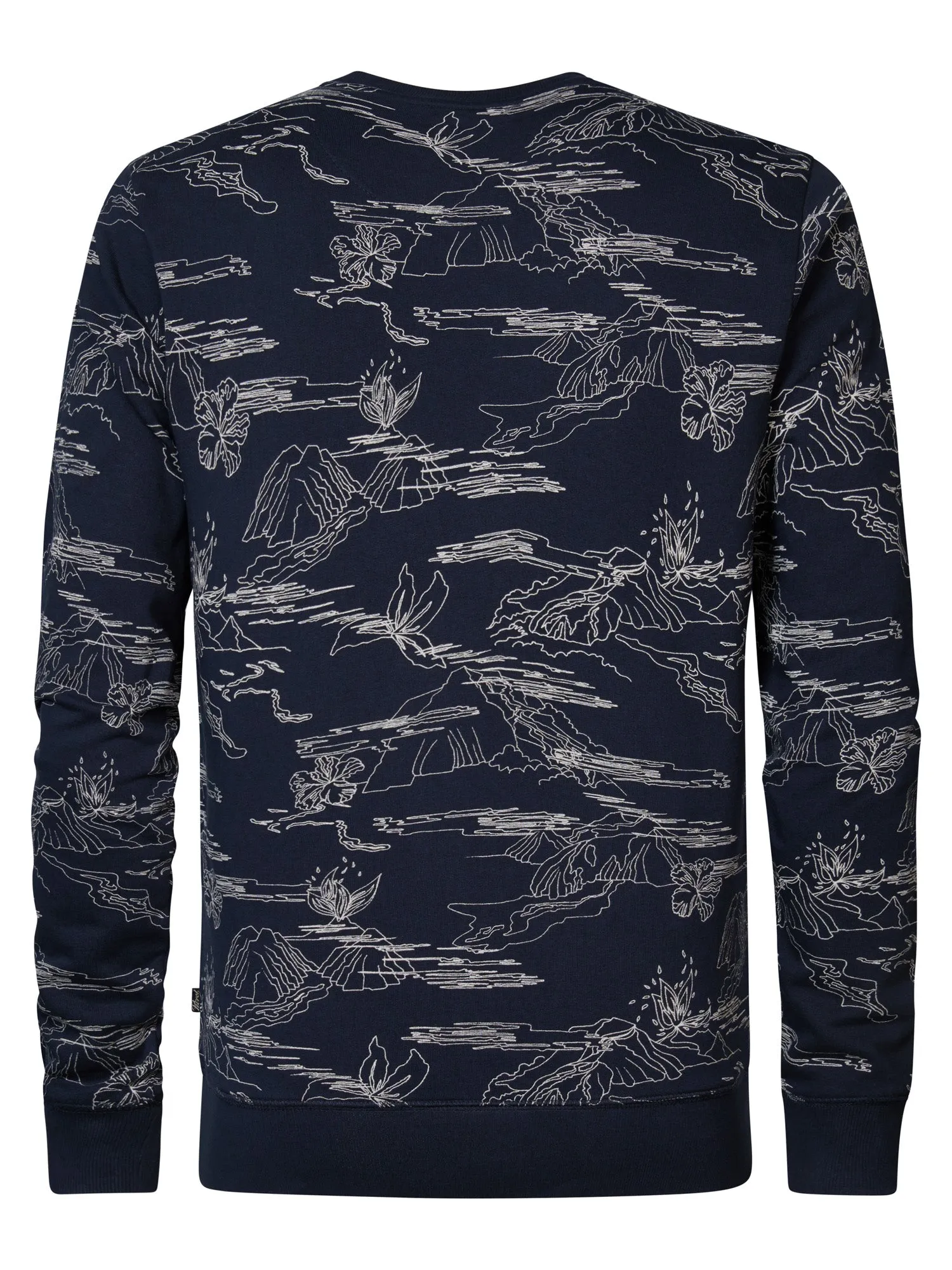 All-over Print Sweater Seafarer