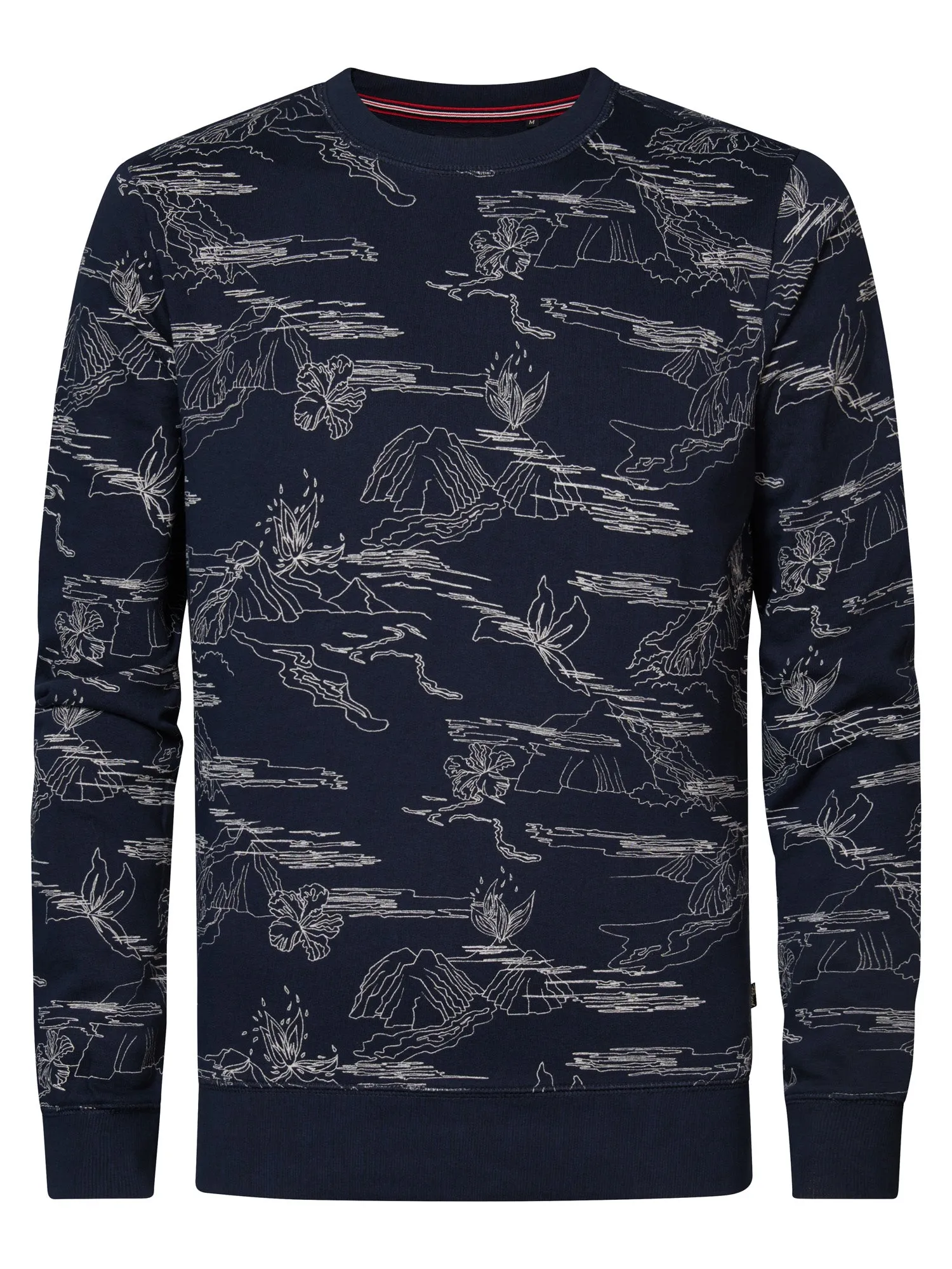 All-over Print Sweater Seafarer