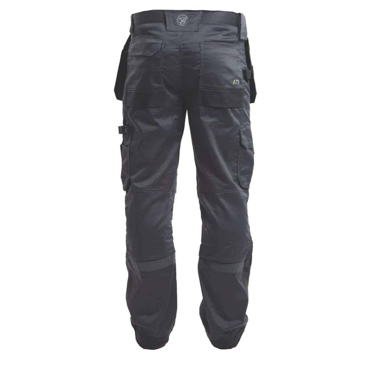Apache ATS 3D Stretch Work Trousers Black / Grey 30" W 29" L