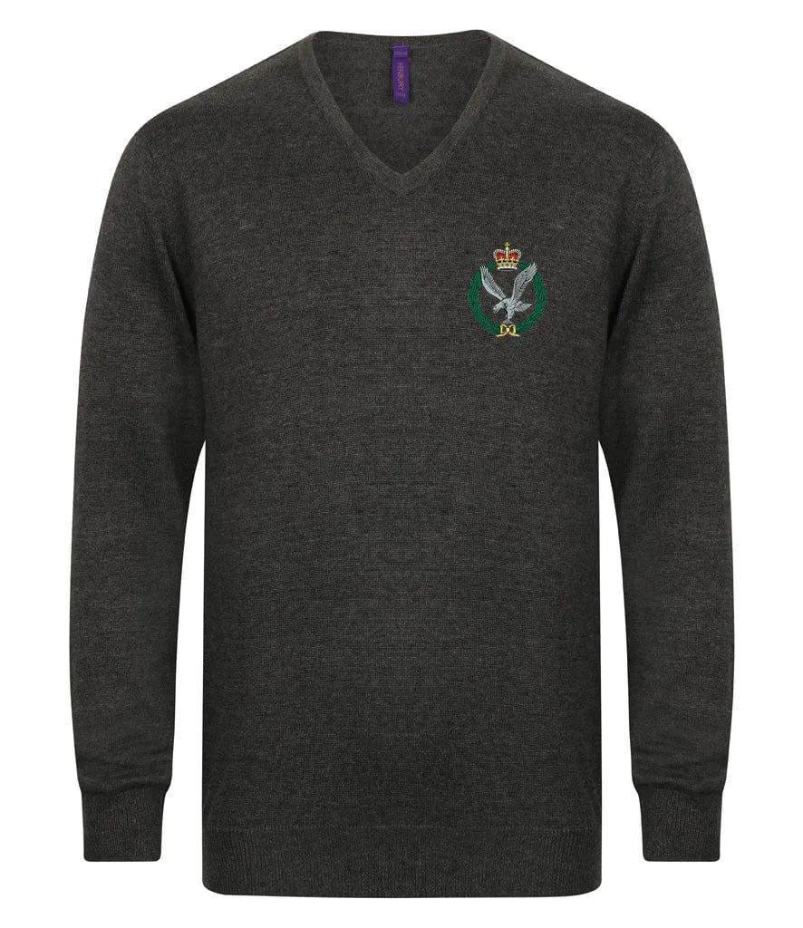 Army Air Corps Lightweight V Neck Sweater