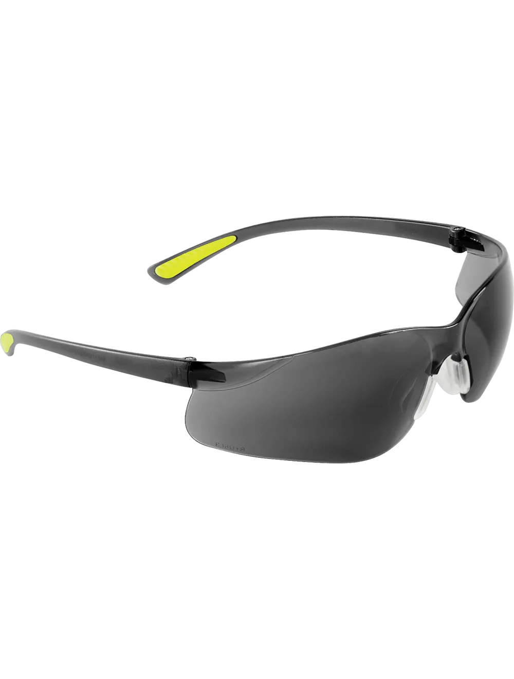 Bass™ Smoke Anti-Fog Lens, Frosted Black Frame Safety Glasses - BH2143AF