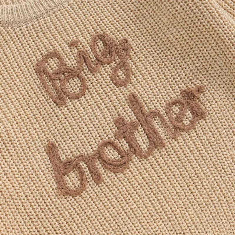 Big Brother Knitted Toddler Sweater