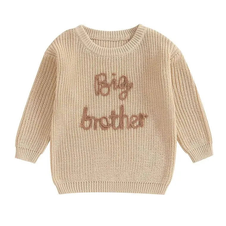 Big Brother Knitted Toddler Sweater