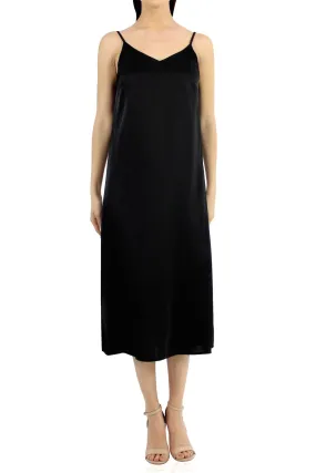 Black Midi Dress Women