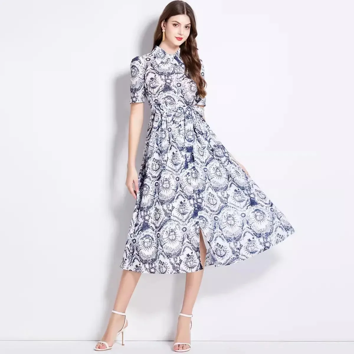 Butterfly Breeze Midi Dress