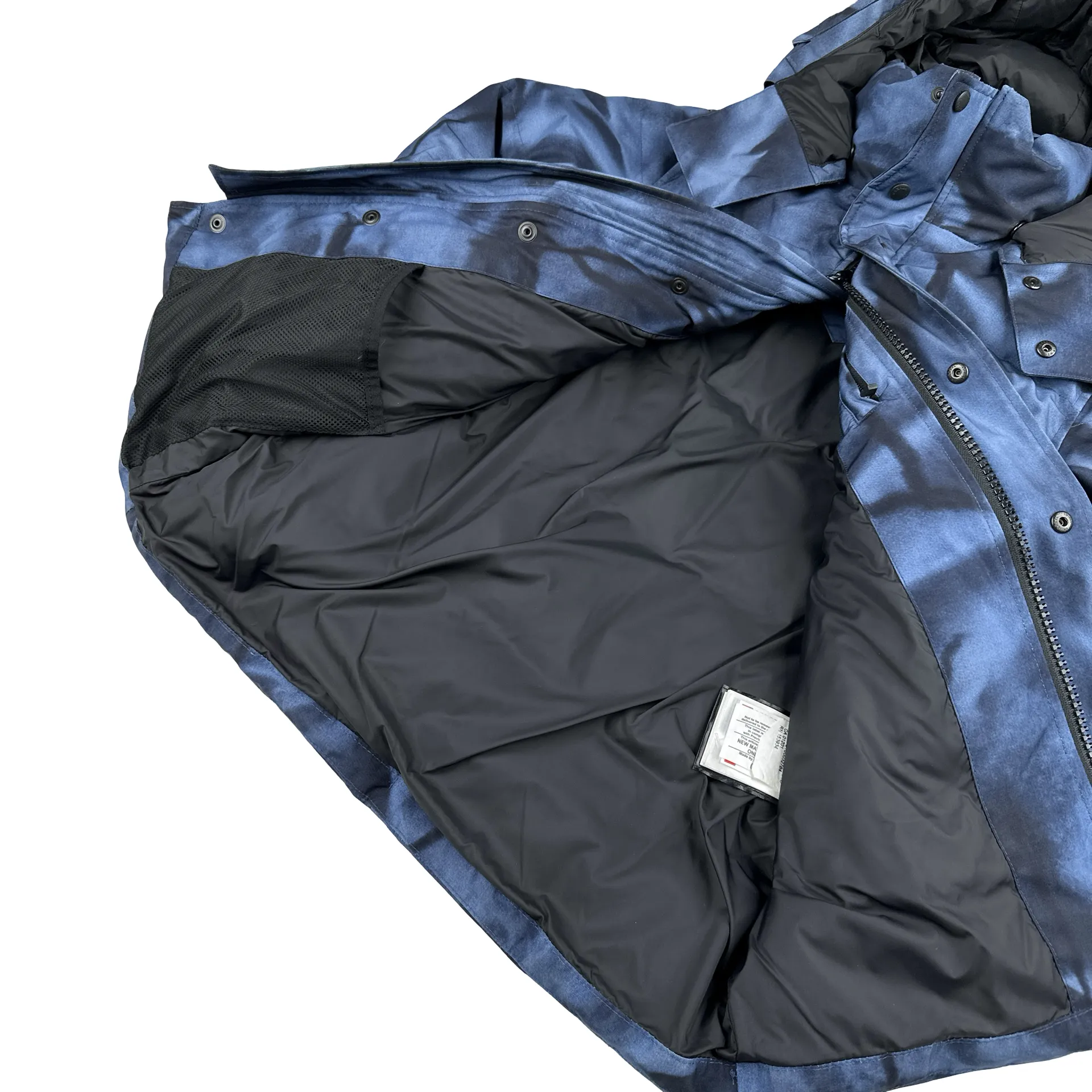 Canada Goose Blue Abstract Camo Wyndham Parka Jacket - XS