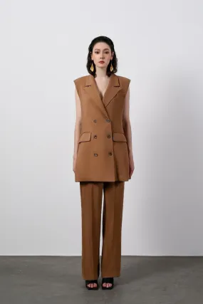Carthy Sleeveless Coat