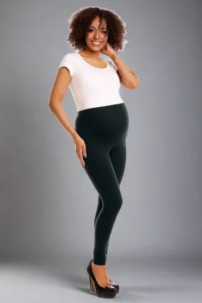 Chic Maternity Comfort Leggings - Essential Style for Moms-to-Be