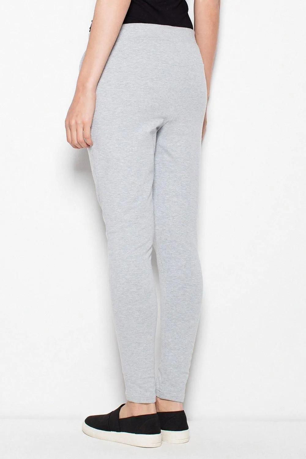 Chic Tapered Joggers with Modern Zipper Details