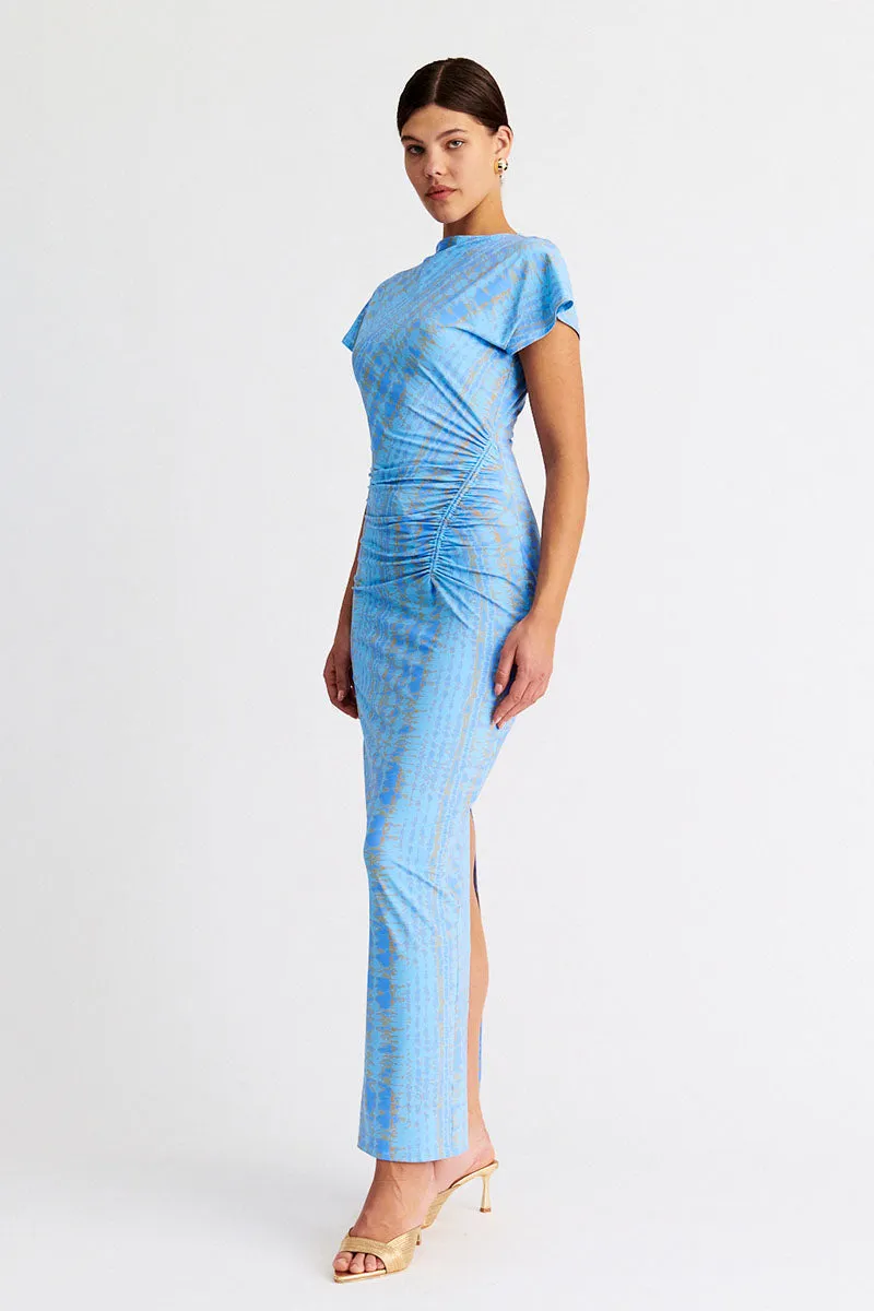 Claudia Short Sleeve Maxi Dress
