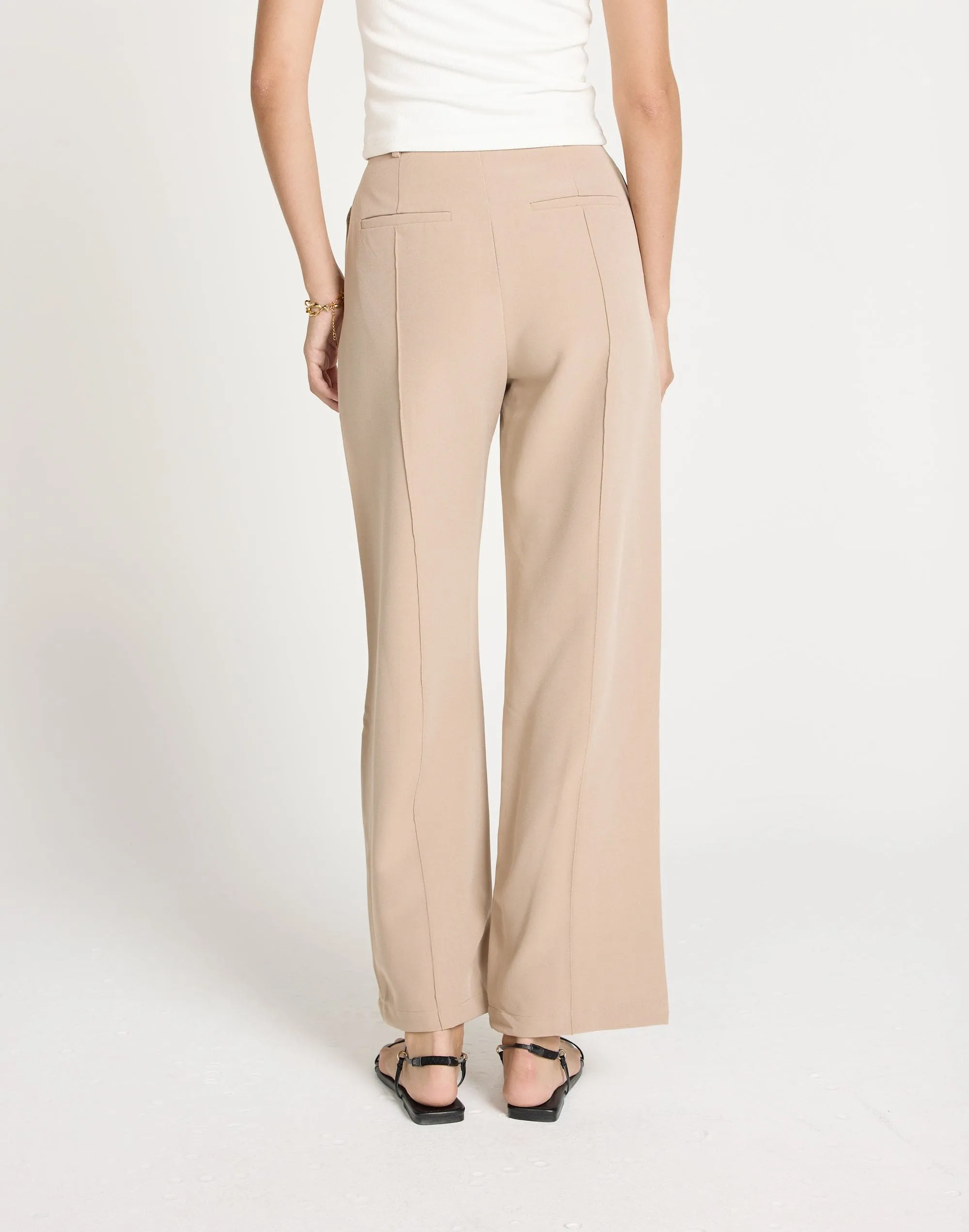 Colden Pants (Beige) - Petite