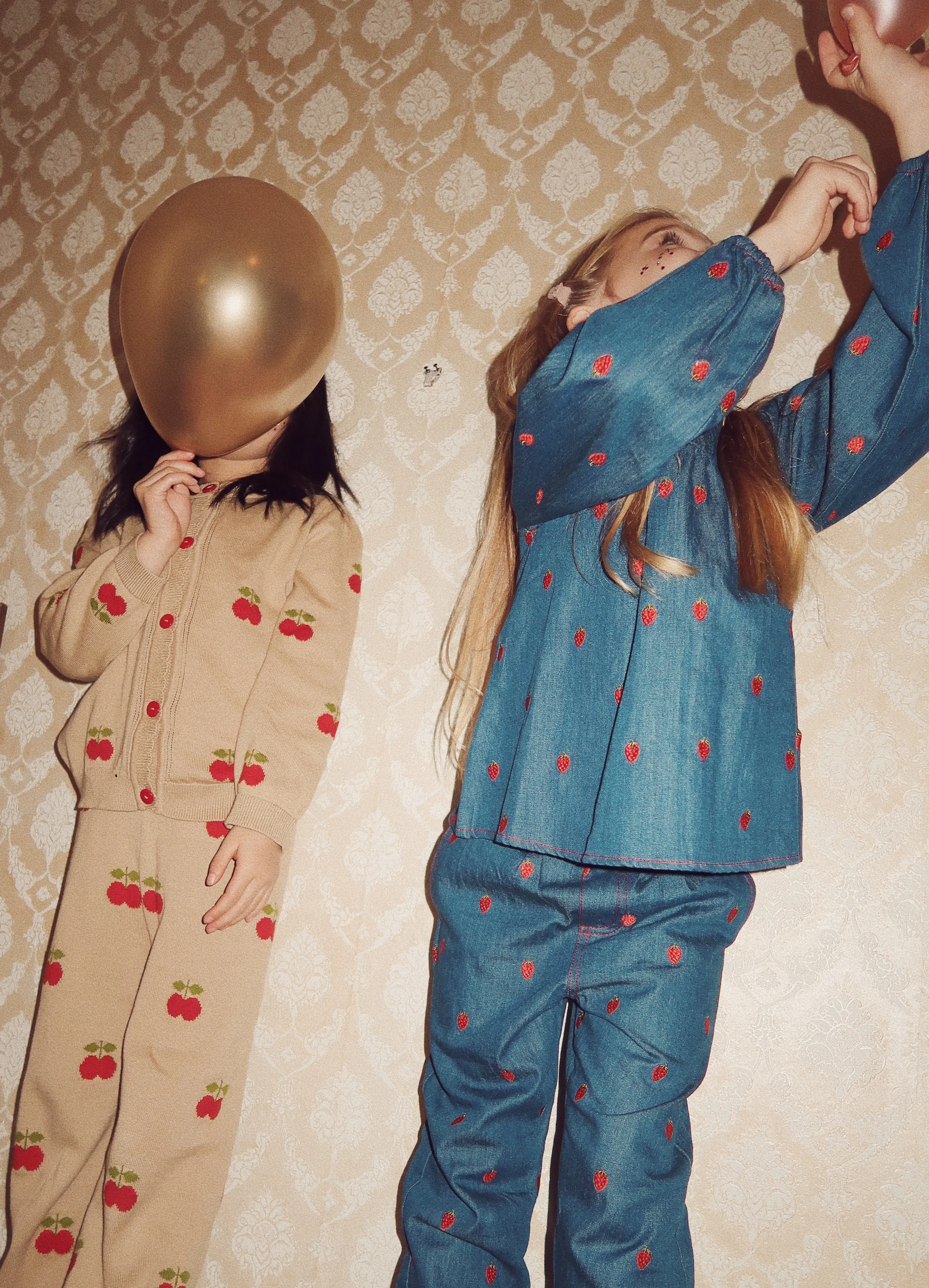 Colette Strawberry Pants - Floss