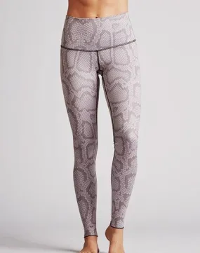 Colorblock Snakeskin Legging