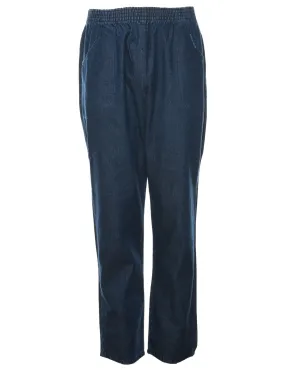 Dark Wash Denim Trousers - W32 L30