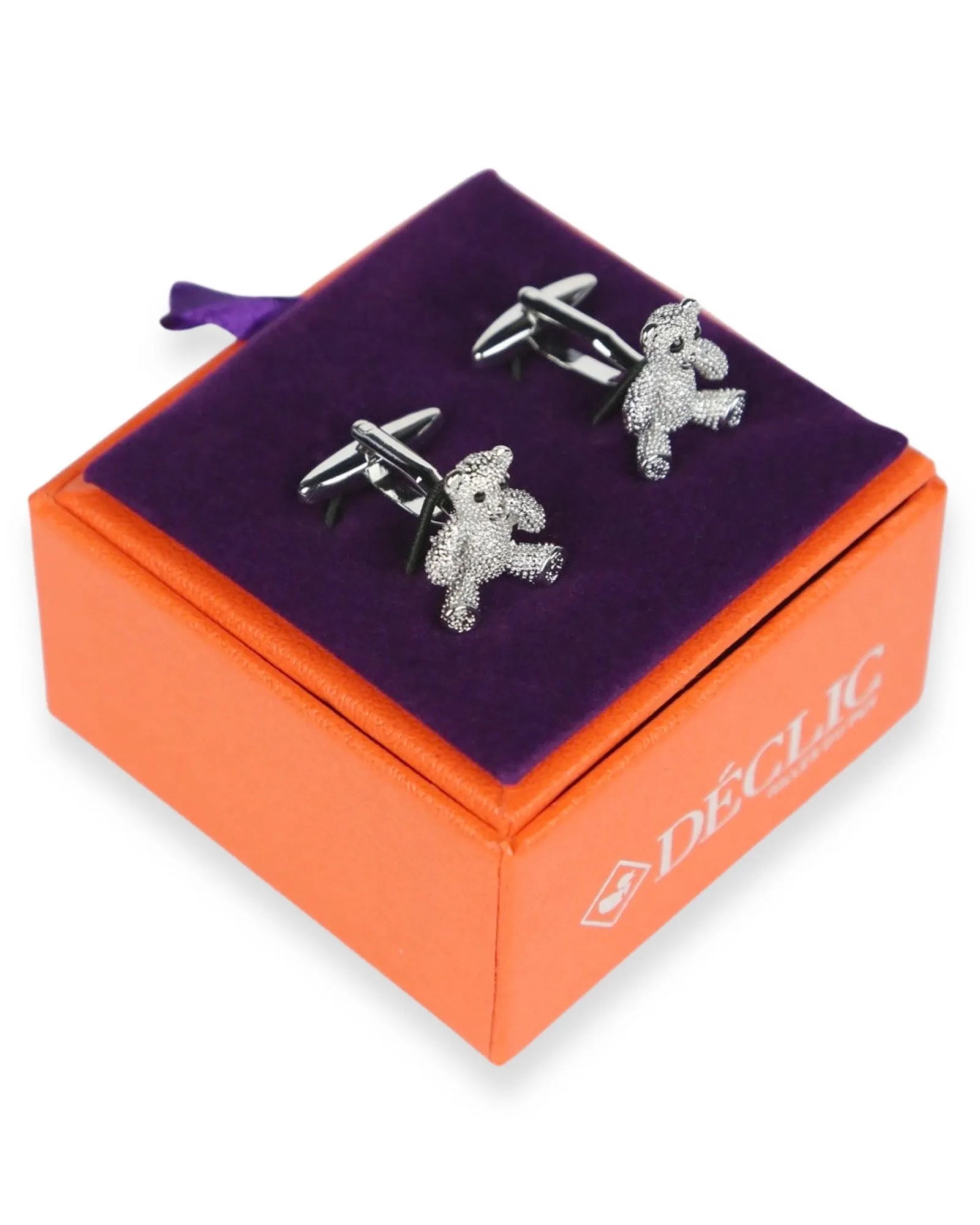 DÉCLIC Teddy Bear Cufflink