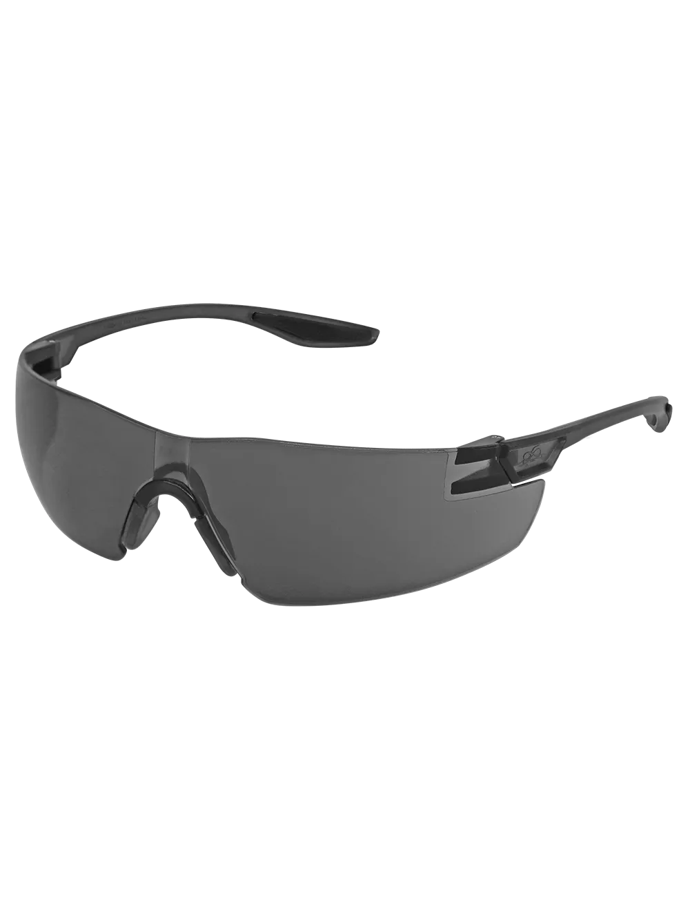 Discus™ Smoke Anti-Fog Lens, Frosted Black Frame Safety Glasses - BH2833AF