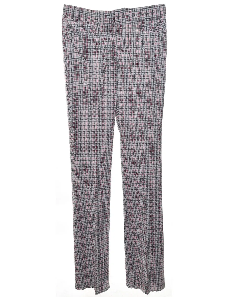 Dogtooth Checks Trousers - W38 L38