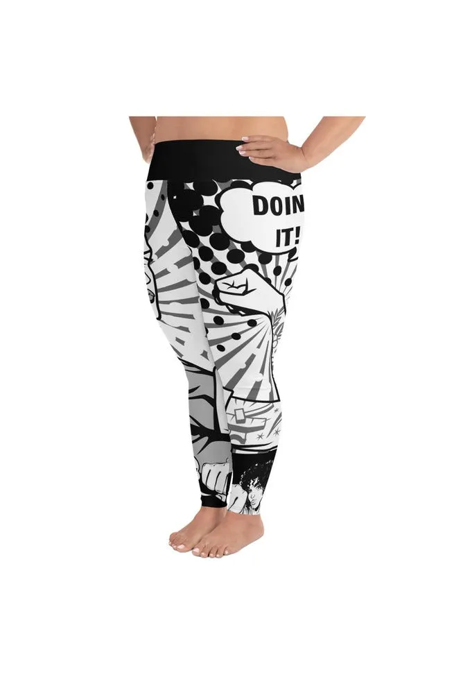 Doing It! All-Over Print Plus Size Leggings