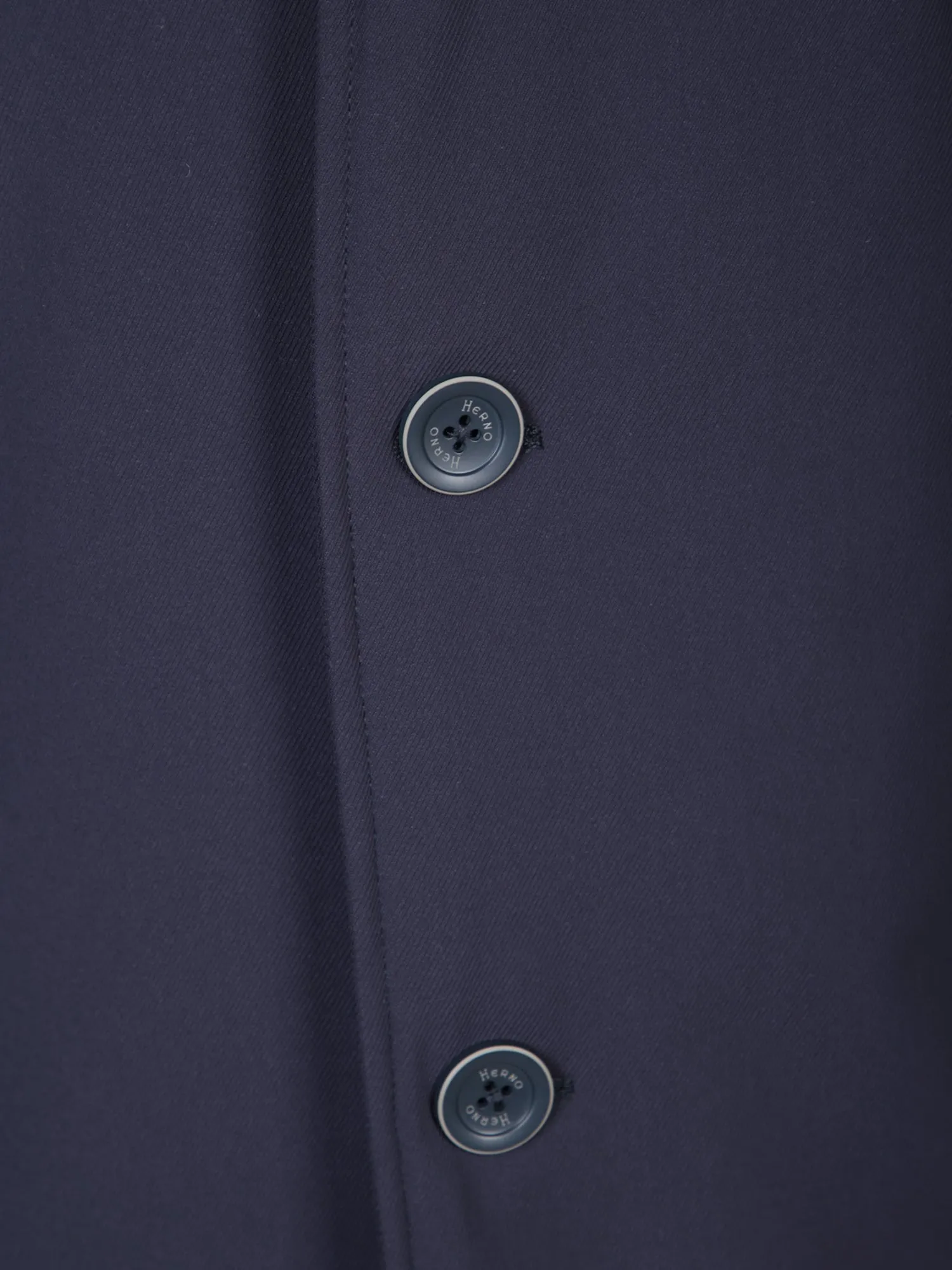 Double-layer blue coat