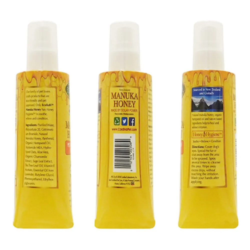 Ecobath Manuka Honey Pet Anti-Itch Spray 8.4oz