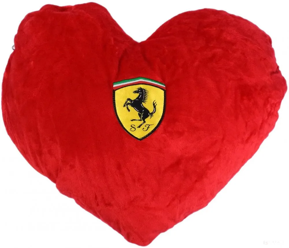 Ferrari Pillow, Ferrari 2in1 Teddy, 30 cm, White, 2020