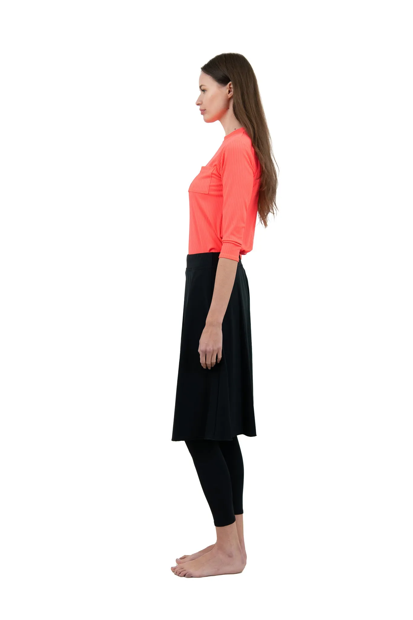 Flairy Skirt With Long Leggings