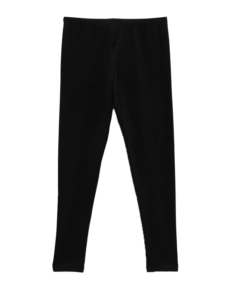 Girls Chalkboard II Leggings in Black & White