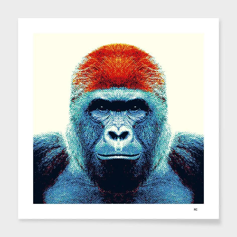 Gorilla - Colorful Animals Legging