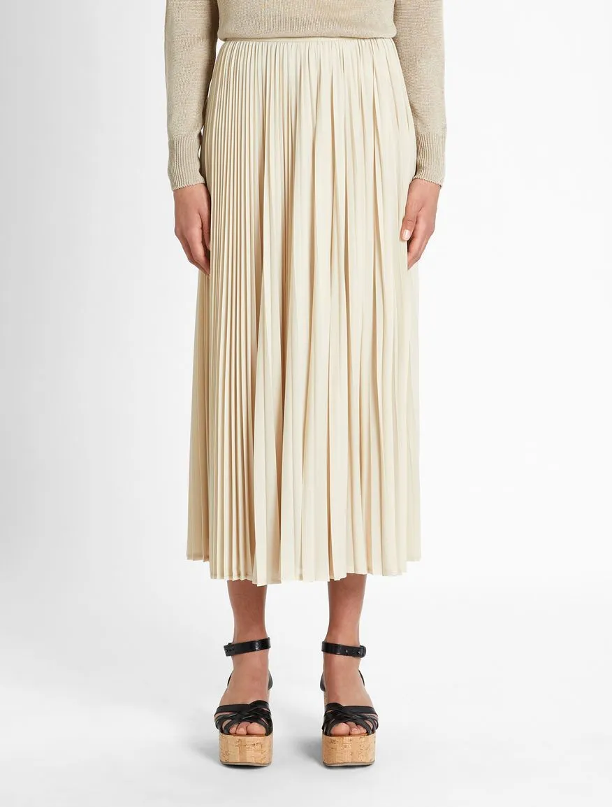 Grado Jersey Pleated Skirt