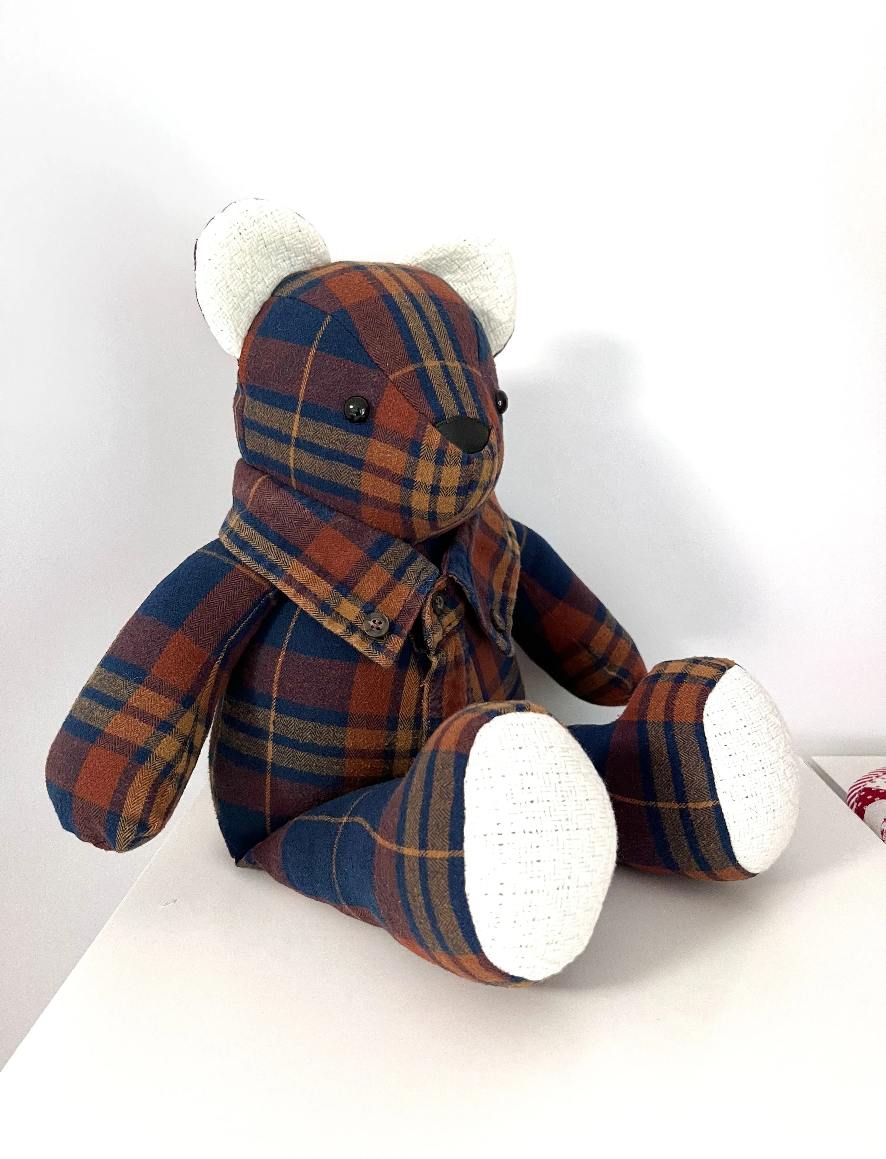 Handmade Stuffed Memory Teddy Bear- with your own materials