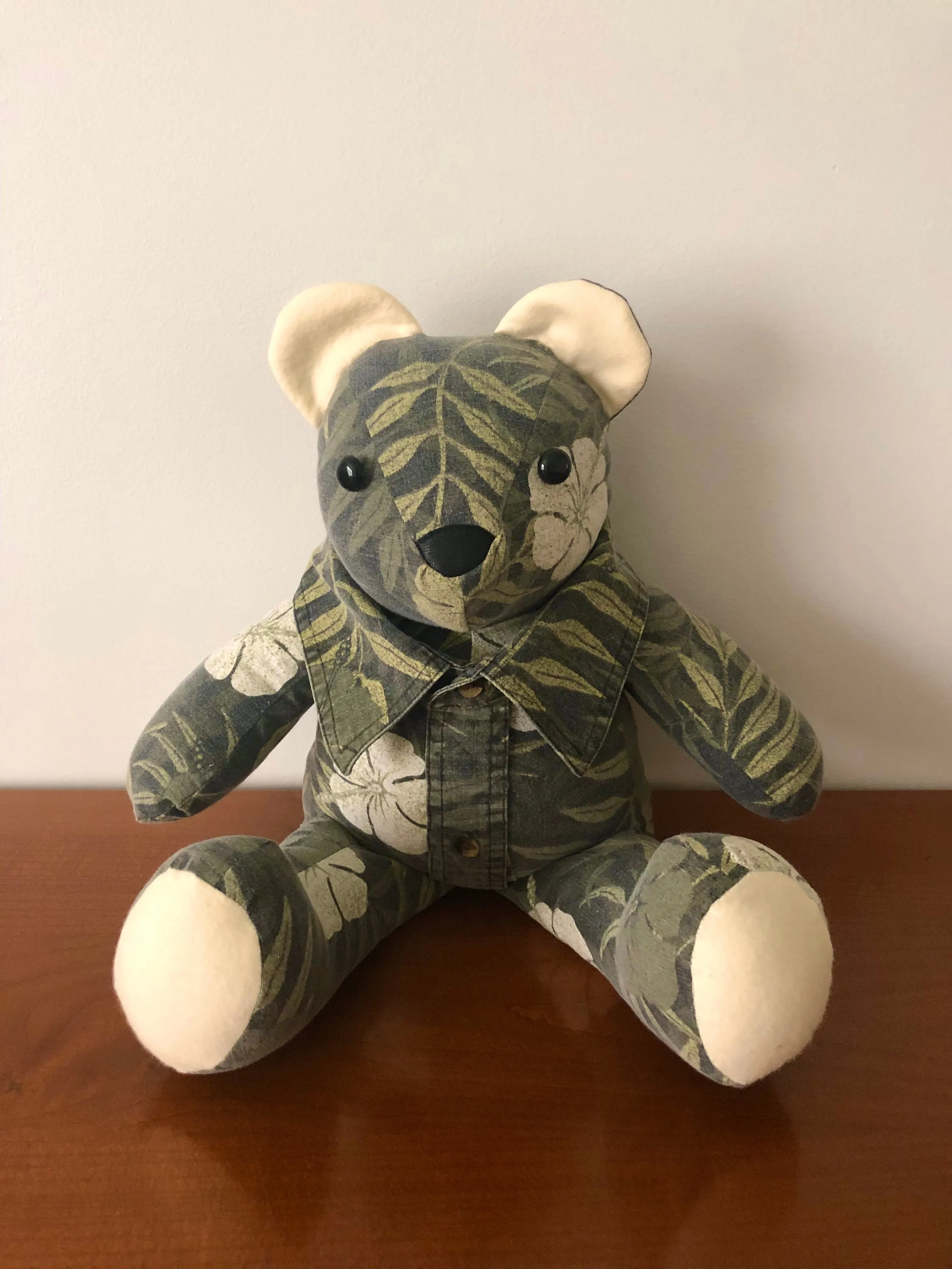 Handmade Stuffed Memory Teddy Bear- with your own materials