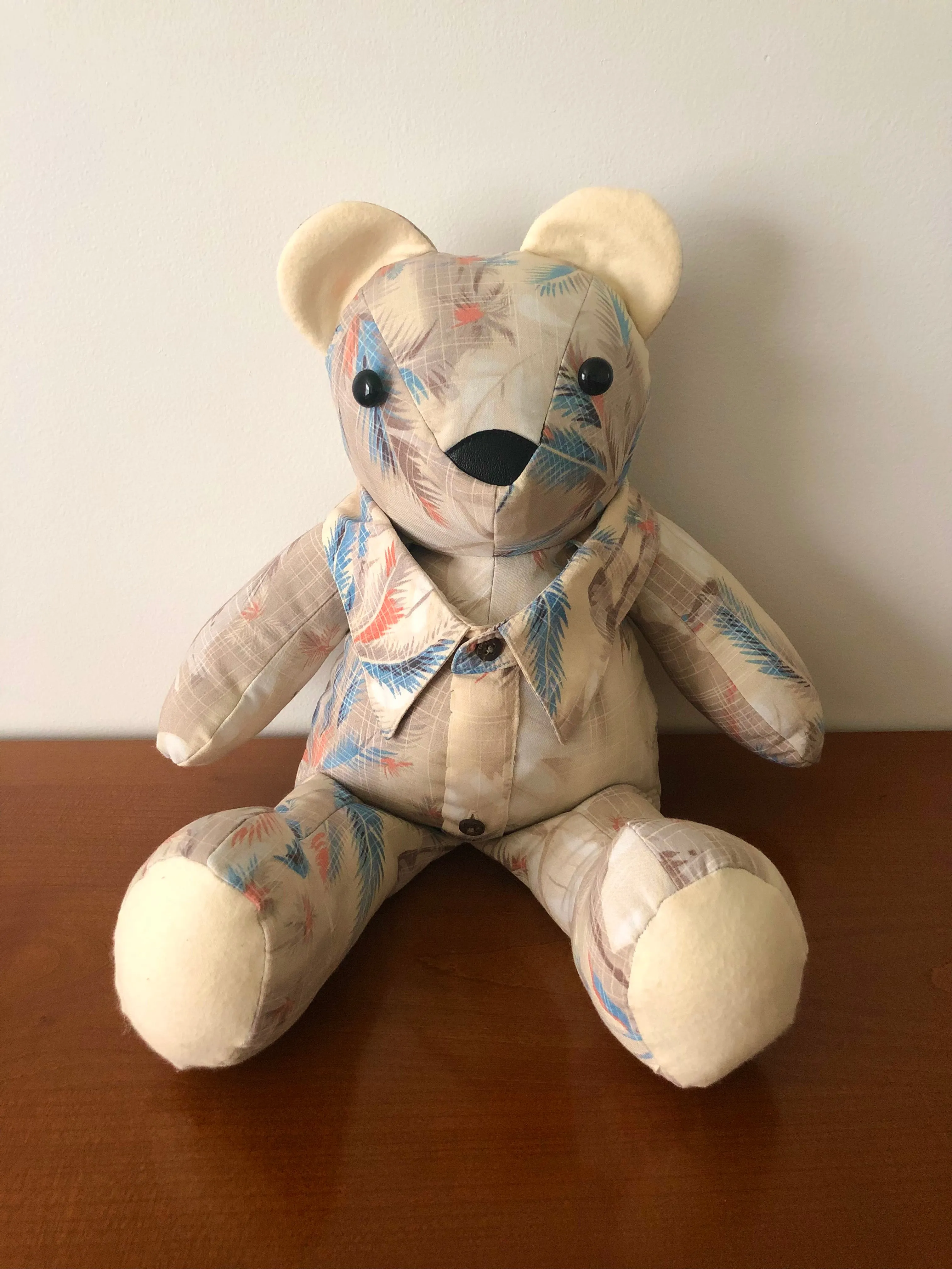 Handmade Stuffed Memory Teddy Bear- with your own materials