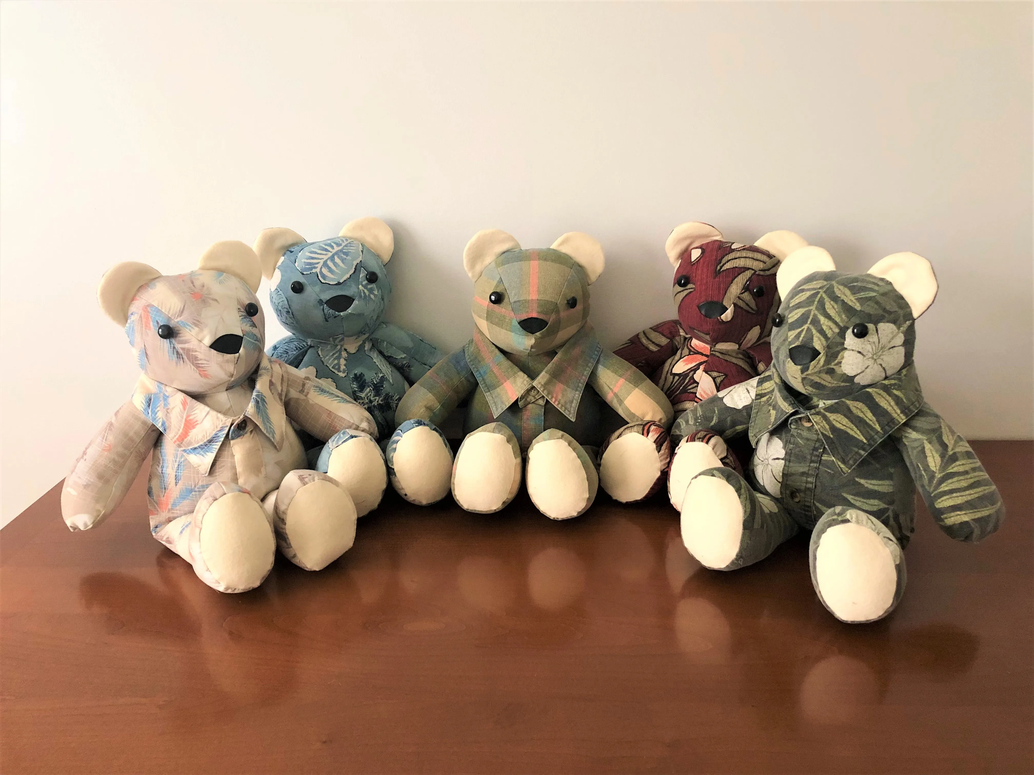 Handmade Stuffed Memory Teddy Bear- with your own materials