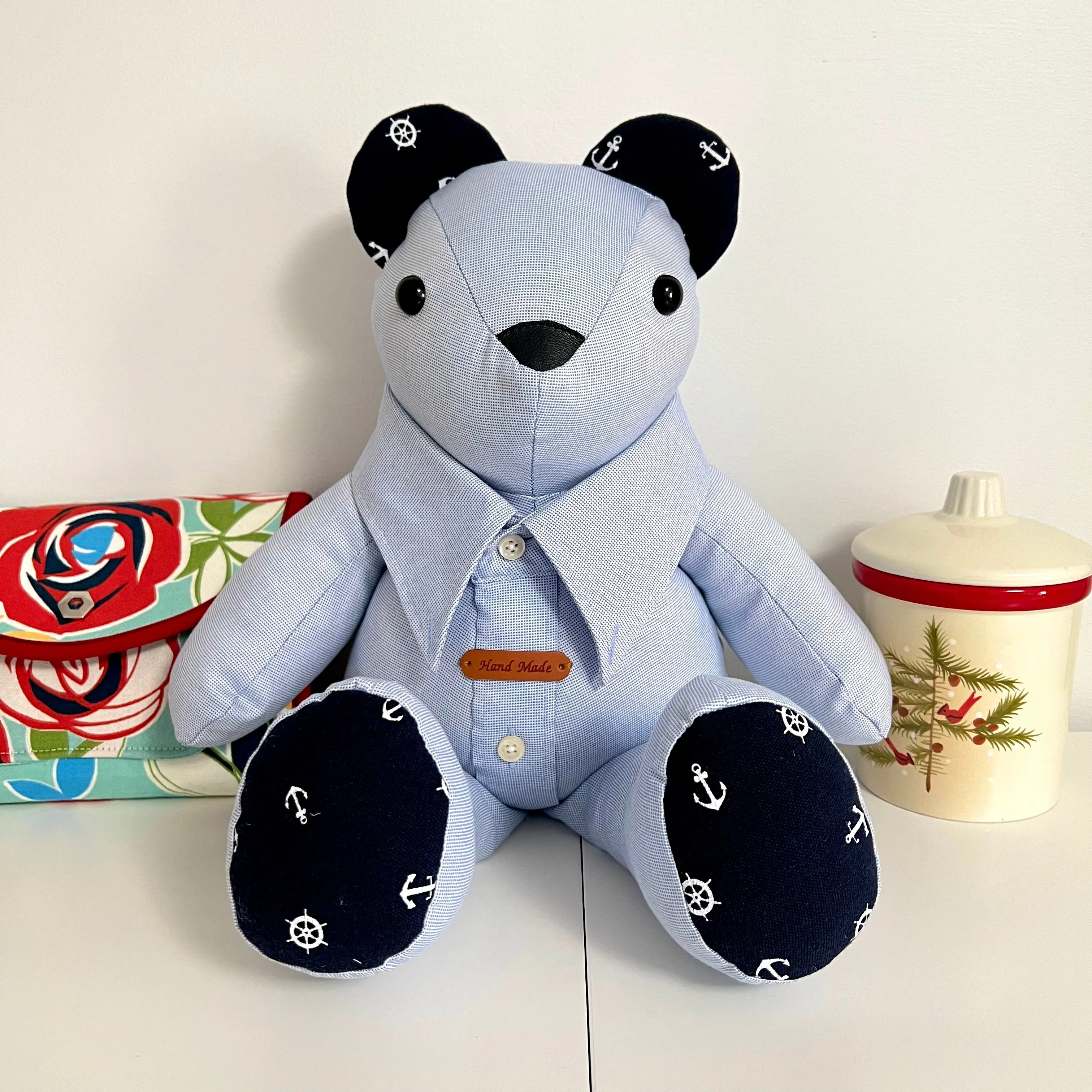 Handmade Stuffed Memory Teddy Bear- with your own materials