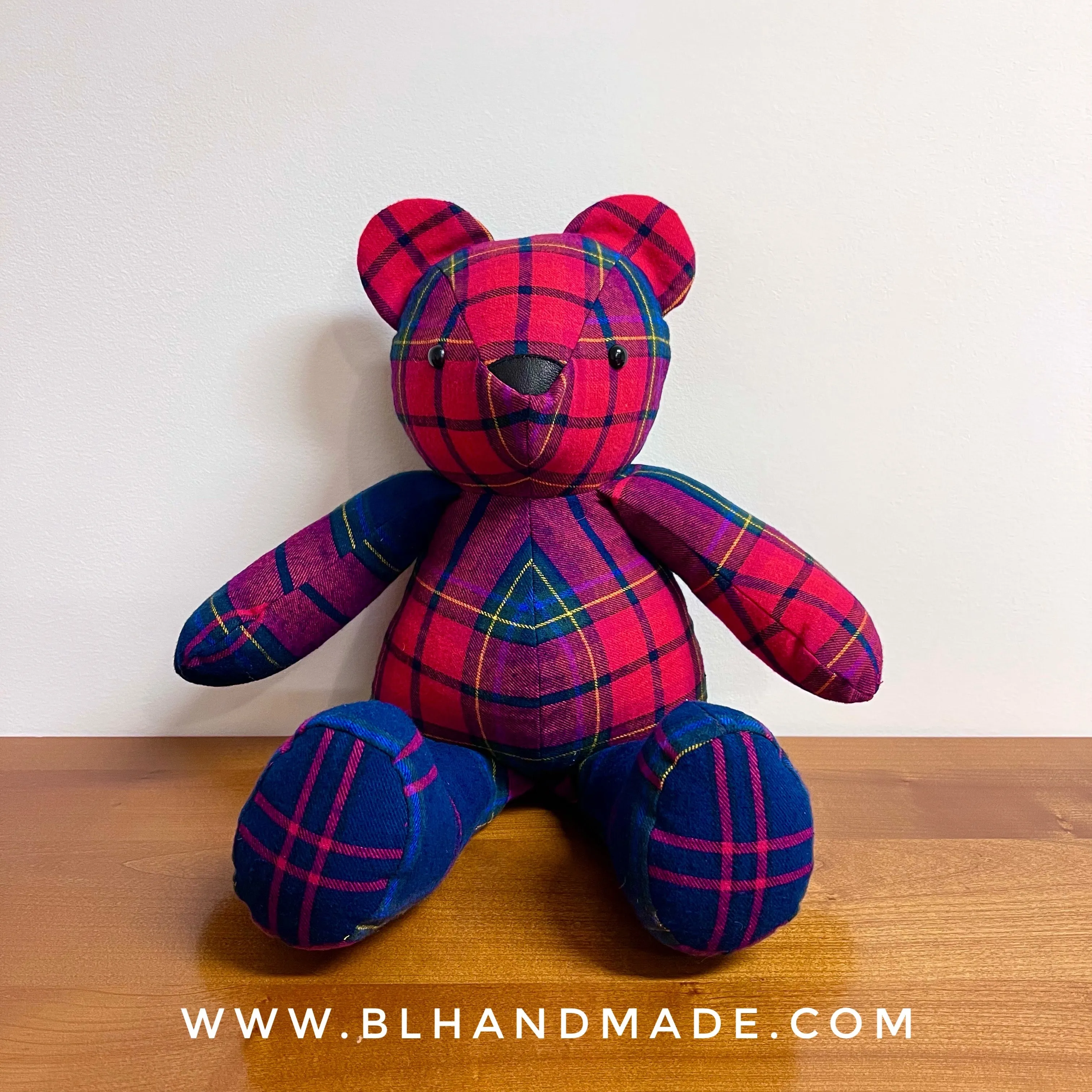 Handmade Stuffed Memory Teddy Bear- with your own materials