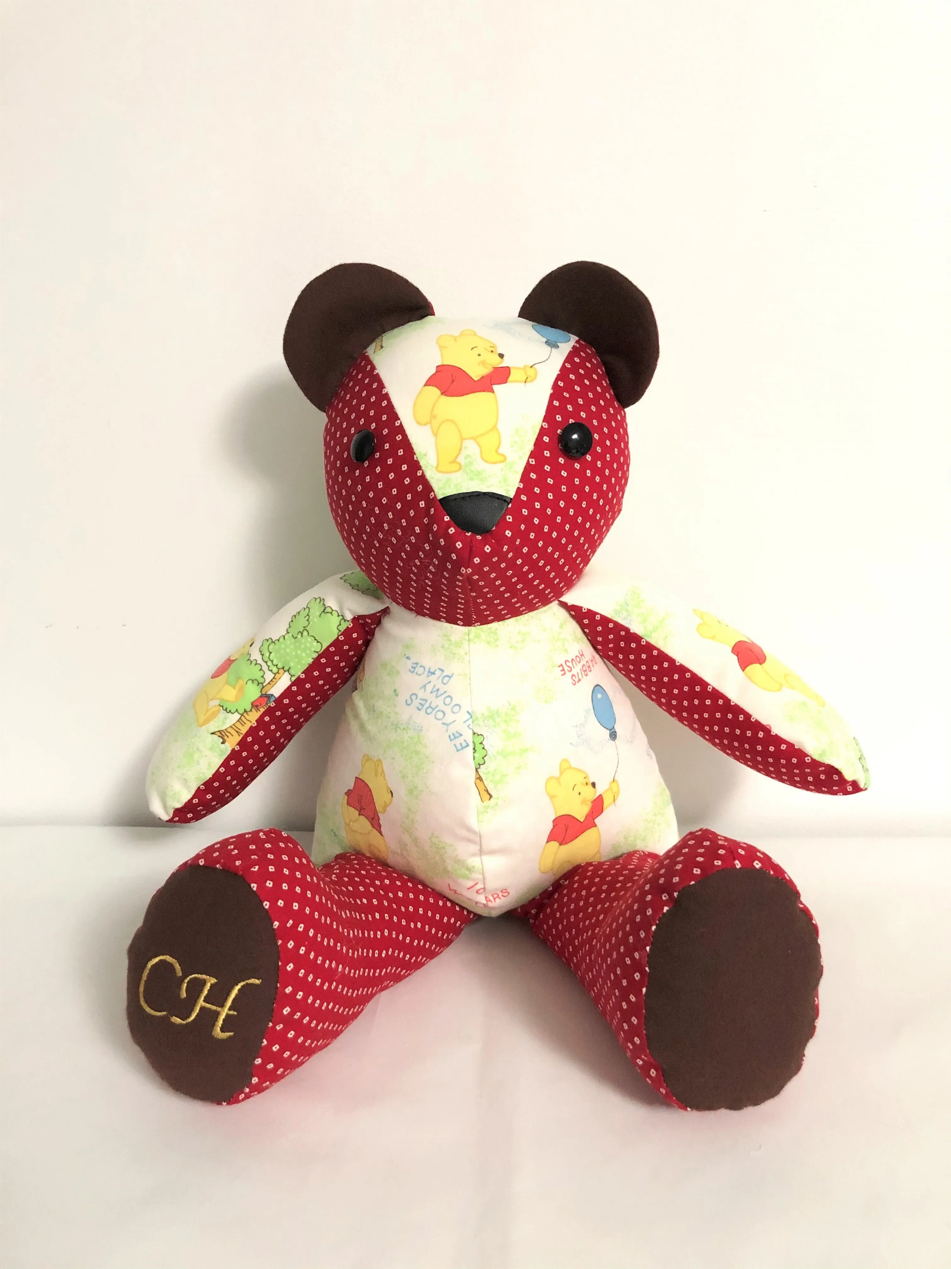 Handmade Stuffed Memory Teddy Bear- with your own materials