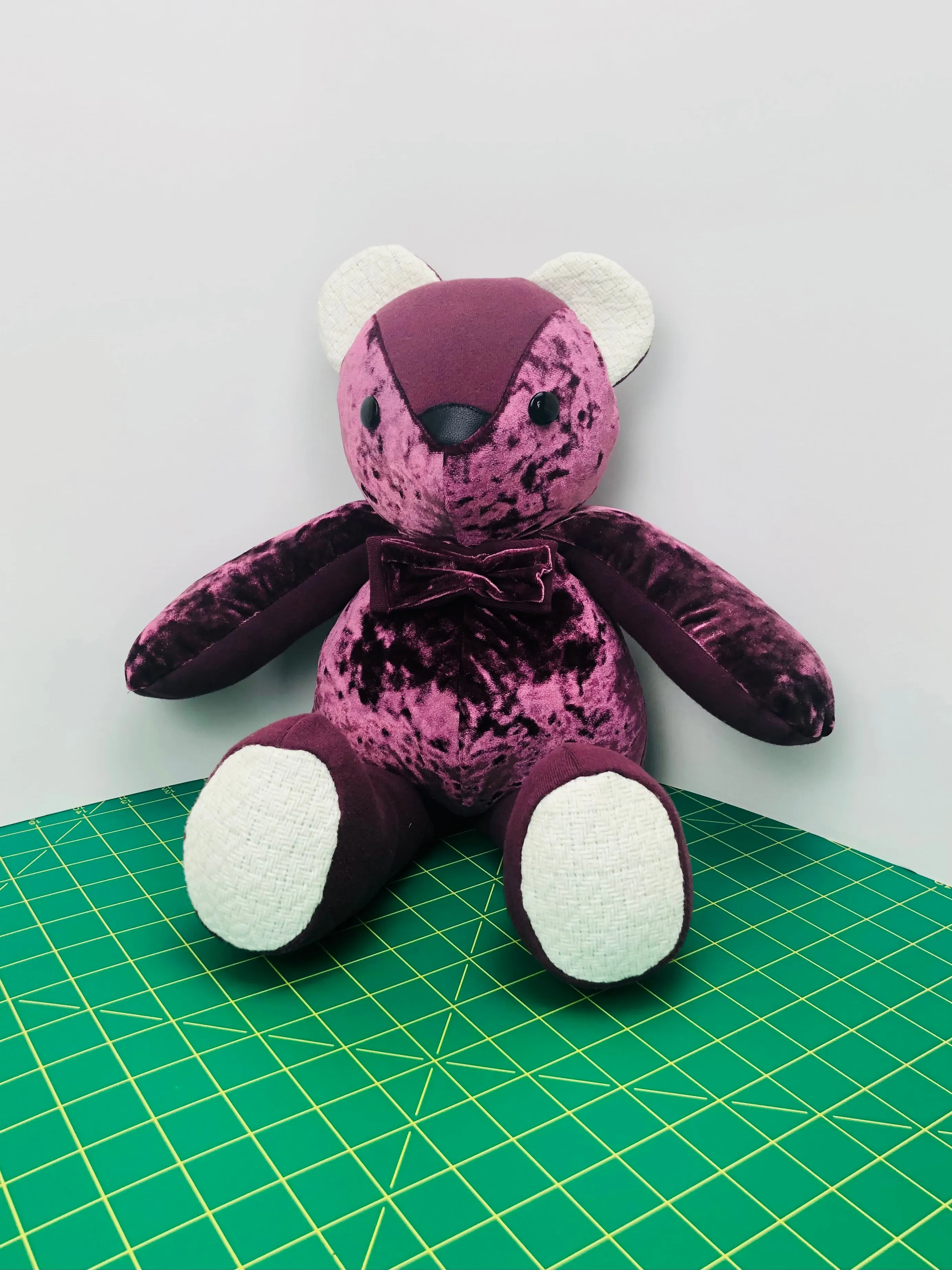Handmade Stuffed Memory Teddy Bear- with your own materials