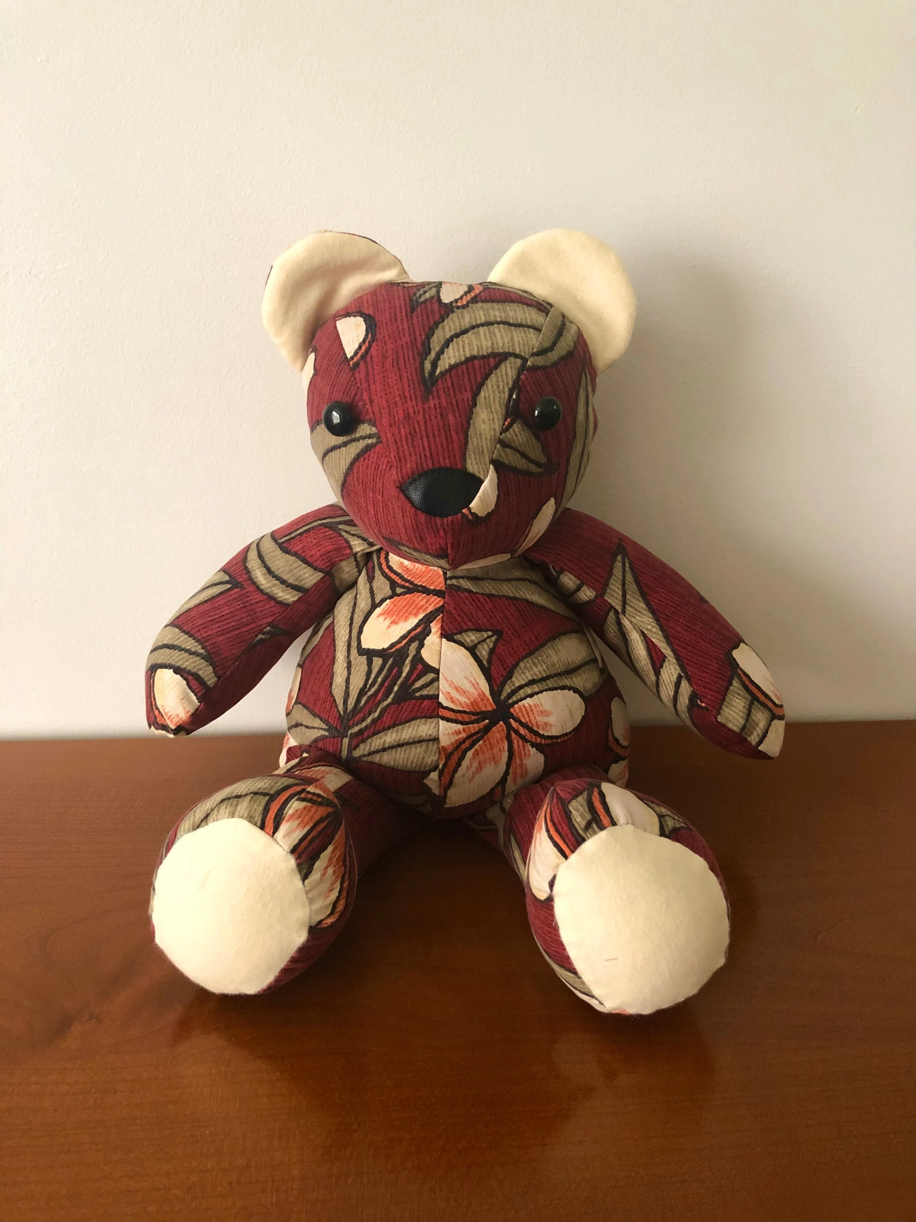 Handmade Stuffed Memory Teddy Bear- with your own materials