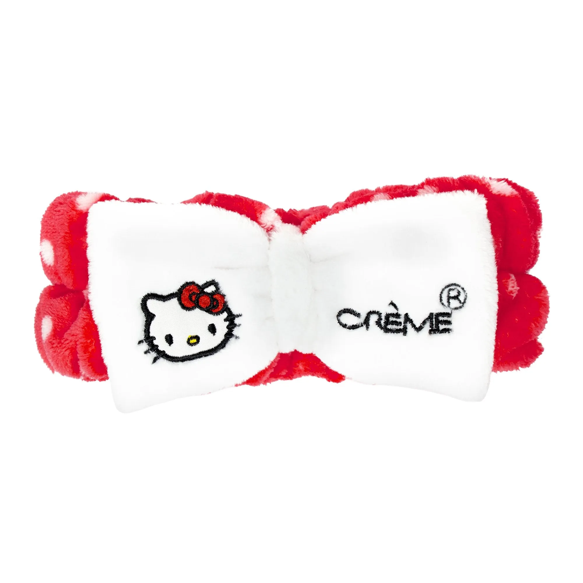 Hello Kitty Classic White Spa Teddy Headyband™ | Cruelty-Free & Vegan