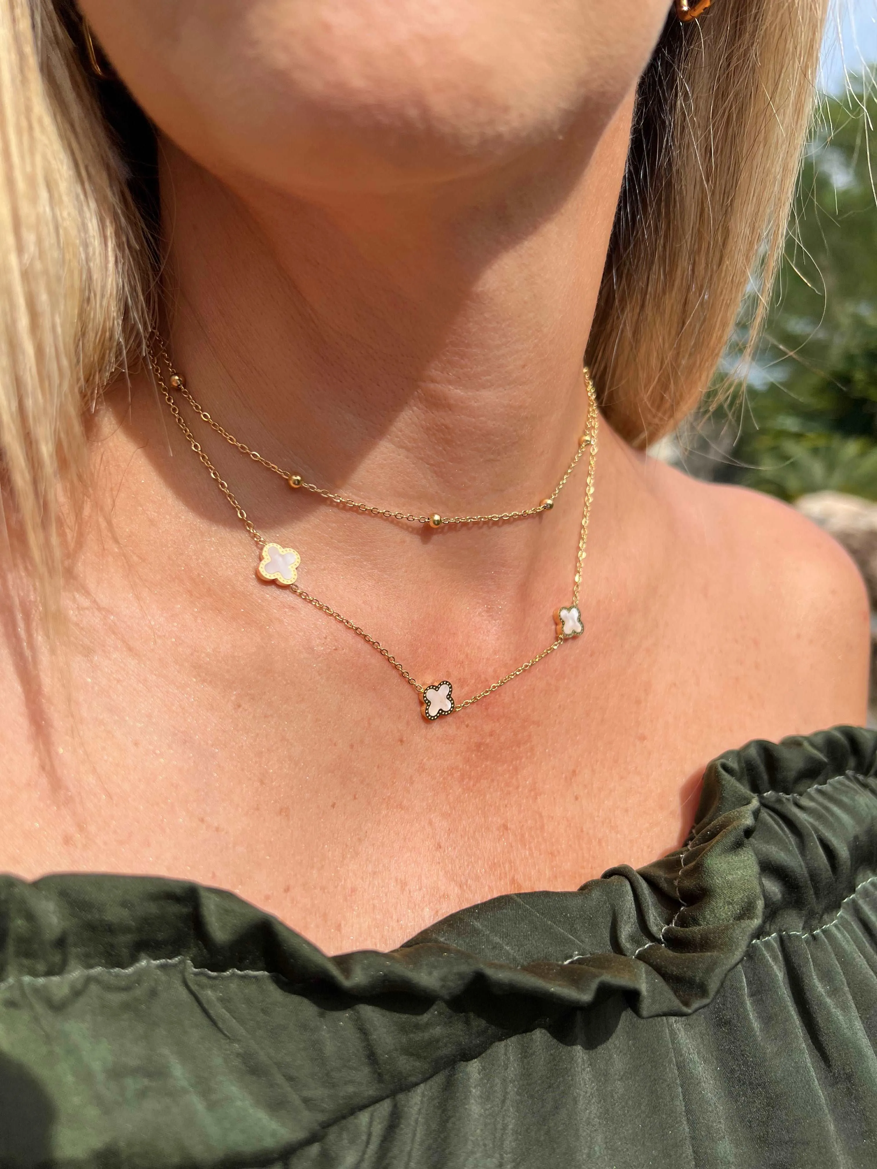 Ivy Double Layer Necklace