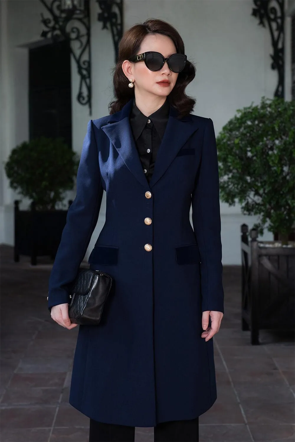 Kelsey Single-Breasted Coat