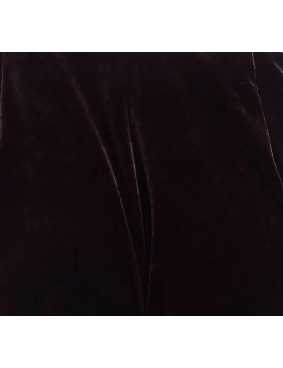 Label Brown Carla Velvet Culotte