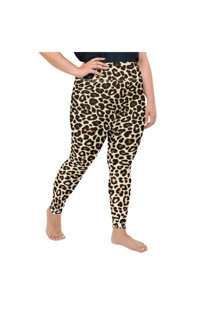 Leopard Print Plus Size Leggings